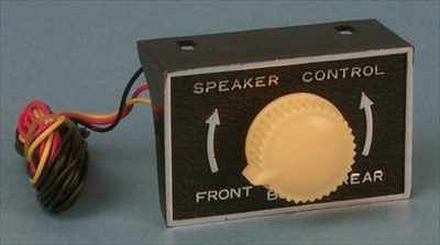 Speaker Fader Control