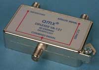 Diplexer Satellite Combiner 2-1 DC Pass