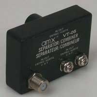 Video Matching transformer 75ohm plug to 175ohm jack and 1 300ohm connection