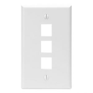 LEVITON - Keystone x3 White