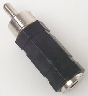 Audio Adaptor - 3.5mm Male to RCA Female Mono