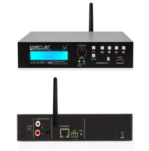 Ecler ePLAYER1 - Streaming & Local Media Audio Player
