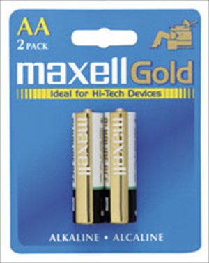 MAXELL Alkaline Battery AA 2pcs