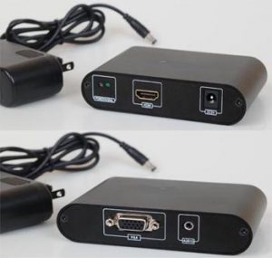amx Video Converter: VGA+3.5mm to HDMI with scaler