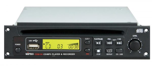 CD + USB Player Module with Recording Capability and Remote Control for MA-705/708/808