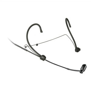 10mm Uni-directional Sweat-resist Cardioid Headworn Microphone- mini-XLR (Black)